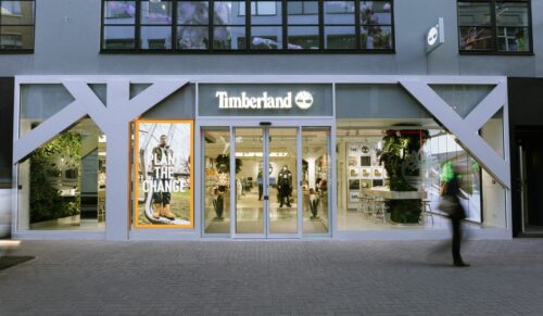Der neue Timberland-Store in West End. (Foto: Timberland)