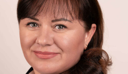 Natalya Oleksandrivna Basiy, Geschäftsführerin der Belsta Shoe Factory. (Foto: Belsta)