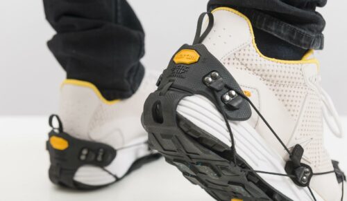 Vibram hat die portable Sohle Arctic Grip entwickelt. (Foto: Vibram)
