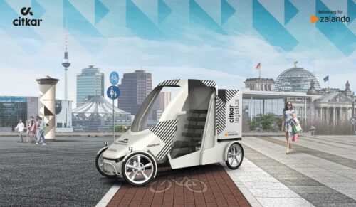 Zalando testet die Zustellung per E-Bike (Foto: Zalando)