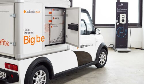 Zalando testet ab sofort in Hamburg die Lieferung per E-Auto. (Foto: Zalando)