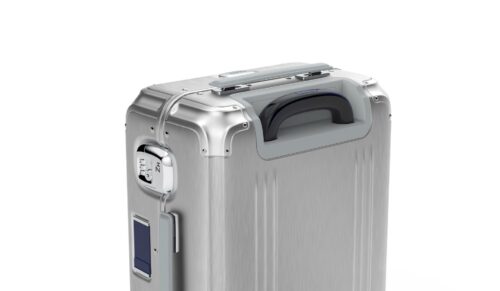 Trolley aus der neuen „Pursuit Aluminium Collection“ von Zero Halliburton. (Foto: Zero Halliburton)