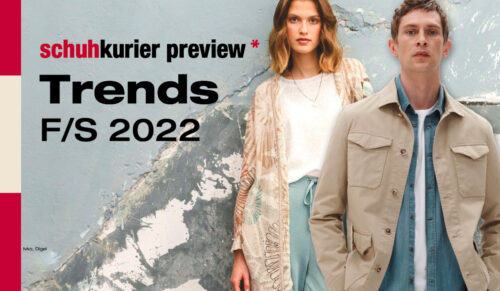 schuhkurier preview - Trends für Frühjahr/Sommer 2022