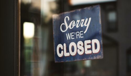 Die Zahl der Unternehmensschließungen steigt. (Foto: Unsplash)