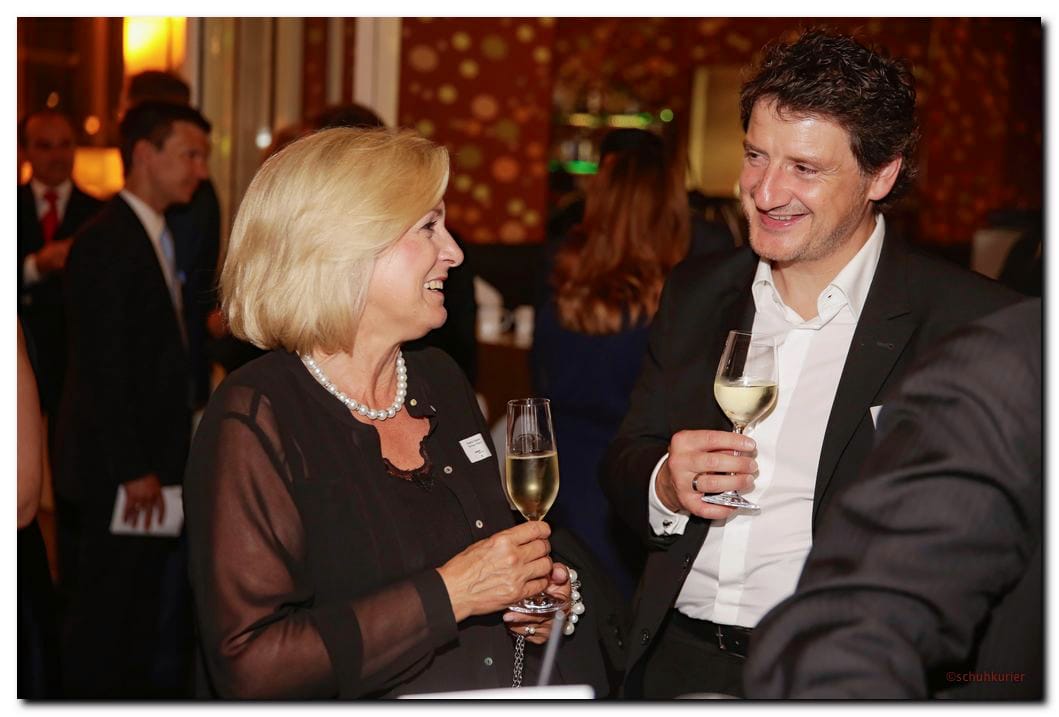 Roswitha Höppner und Alfred Pusswald - schuhkurier AWARD 2014 im K21 in Düsseldorf