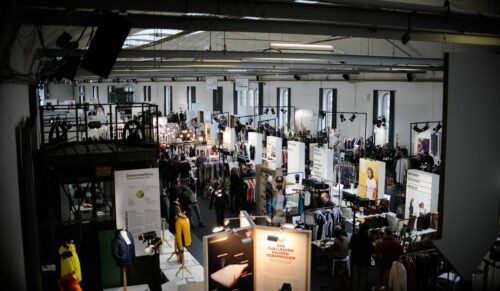 BERLIN, GERMANY - JANUARY 19:  A general view of the Ethical Fashion Show Berlin during the Mercedes-Benz Fashion Week Berlin Autumn/Winter 2015/16 at Postbahnhof on January 19, 2015 in Berlin, Germany.  (Photo by Timur Emek/Getty Images)