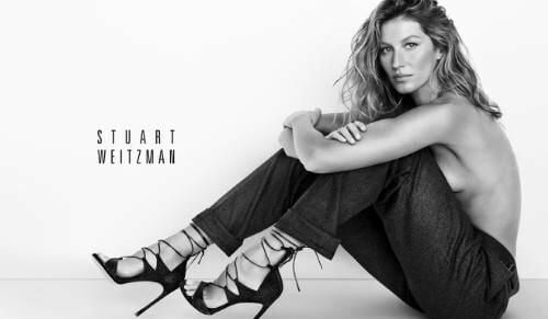 Stuart Weitzman's Spring 2015 Advertising Campaign Captures Gisele Bundchen's Inner Tomboy (PRNewsFoto/Stuart Weitzman)
