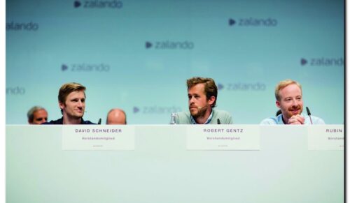 1. David Schneider, Robert Gentz und Rubin Ritter, Zalando 