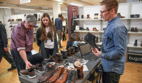 Messe:  Schuh Austria unter dem Motto 