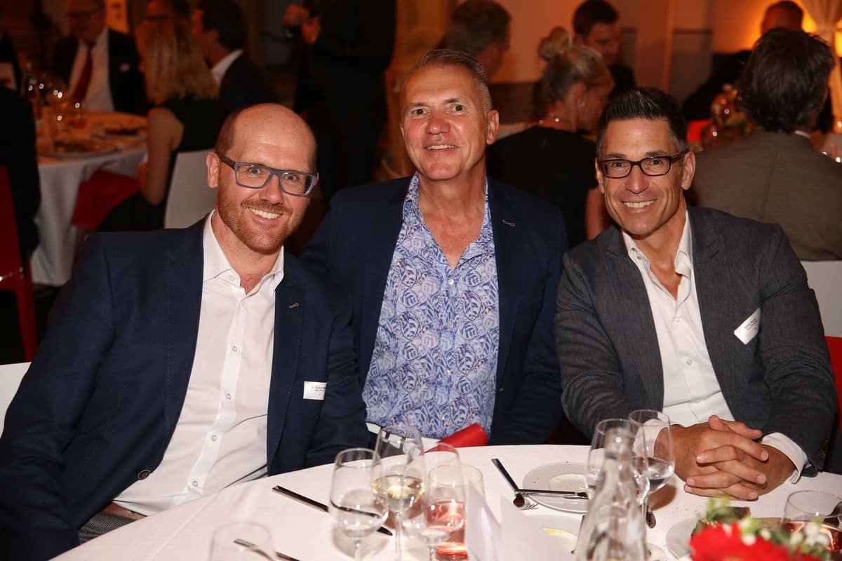 schuhkurier AWARD 2017 - Dr. Markus Reheis, Ralph Hanus und Rainer Bachl