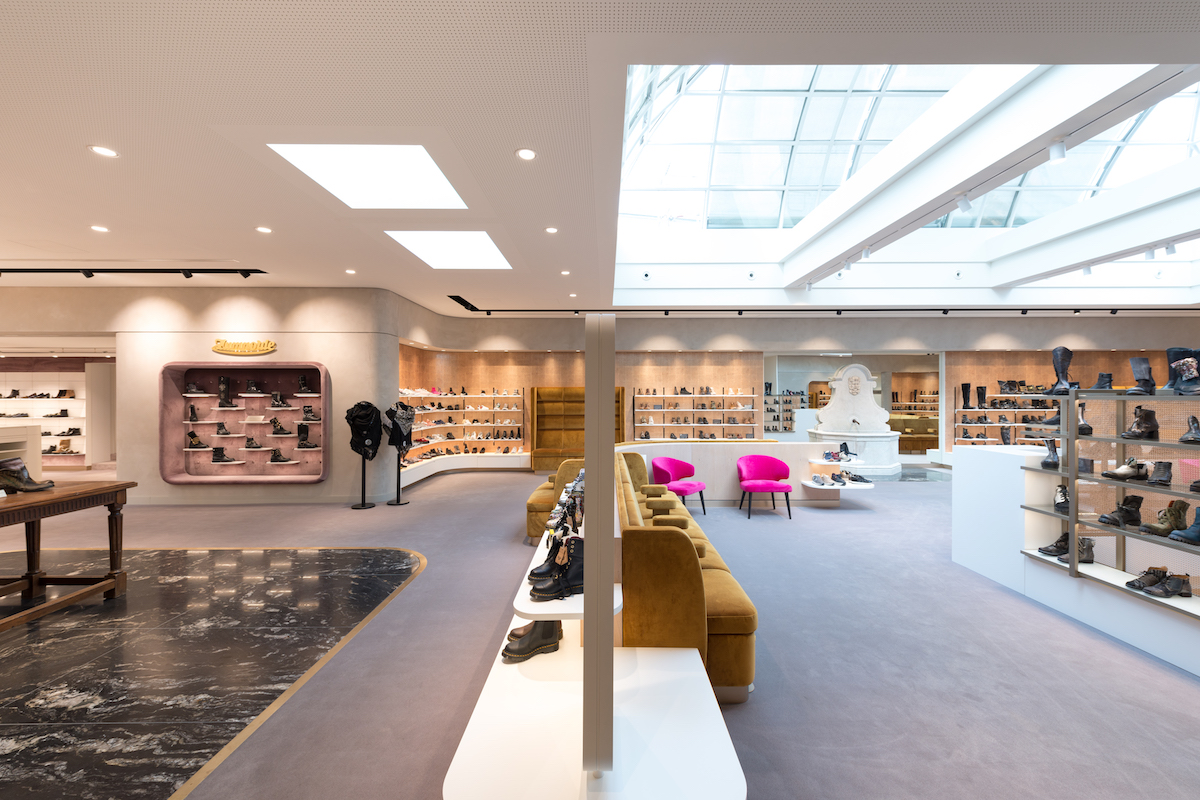 Die Damenschuh-Abteilung von Zumnorde in Münster (Foto: Zumnorde)