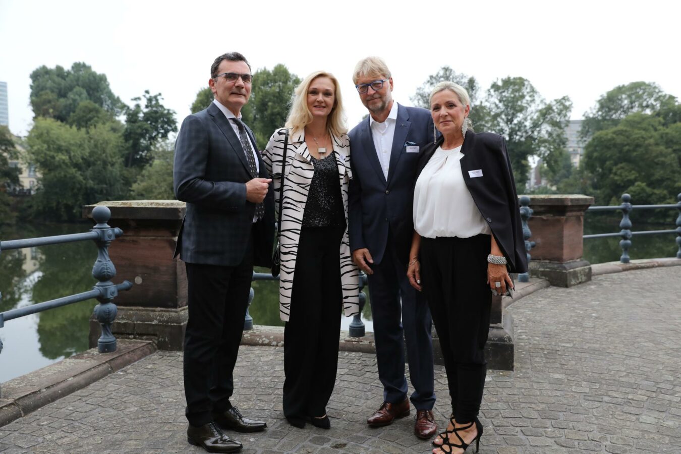 Peter Kern, Elke Hüller-Kern, Michael und Roswitha Höppner