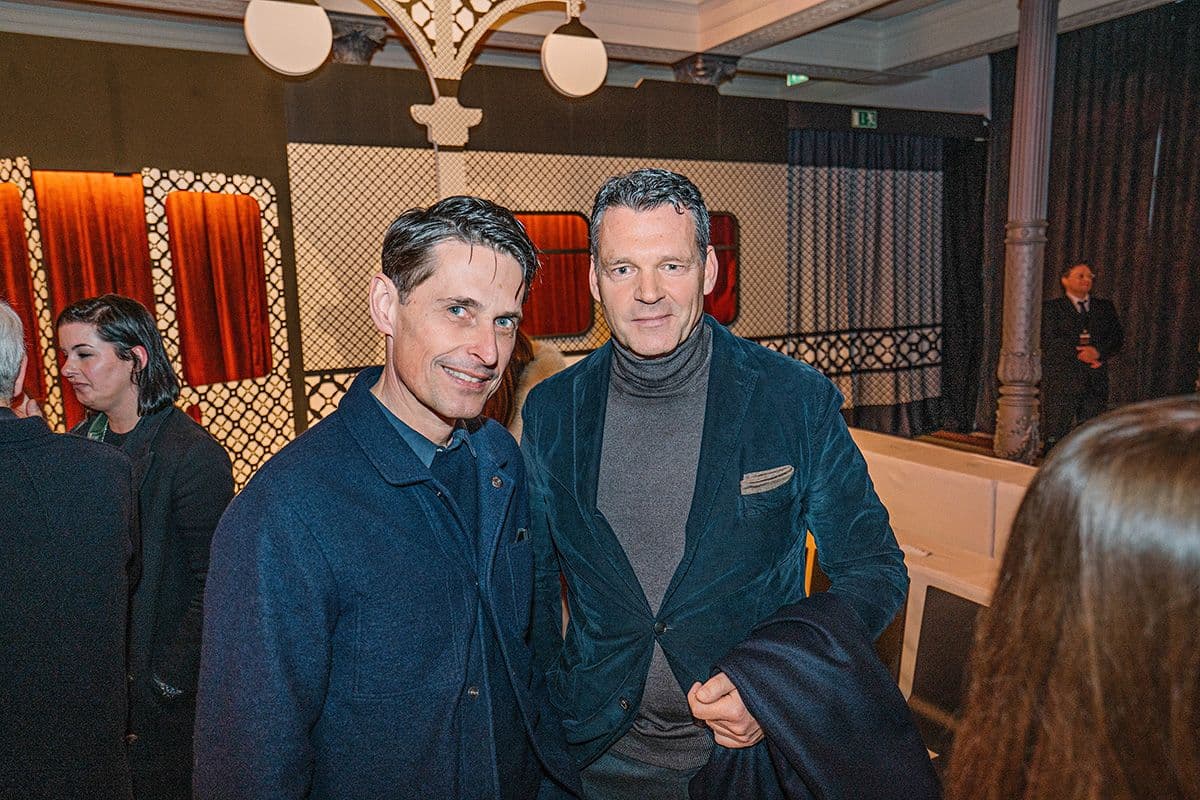 (v.l.n.r.) Peter Eberle (Konen) und Markus Höhn (Lodenfrey) (Foto: Marc Cain)