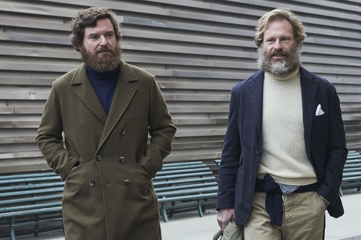Street-Styles der Pitti Uomo in Florenz (Foto: Enrico Labriola)