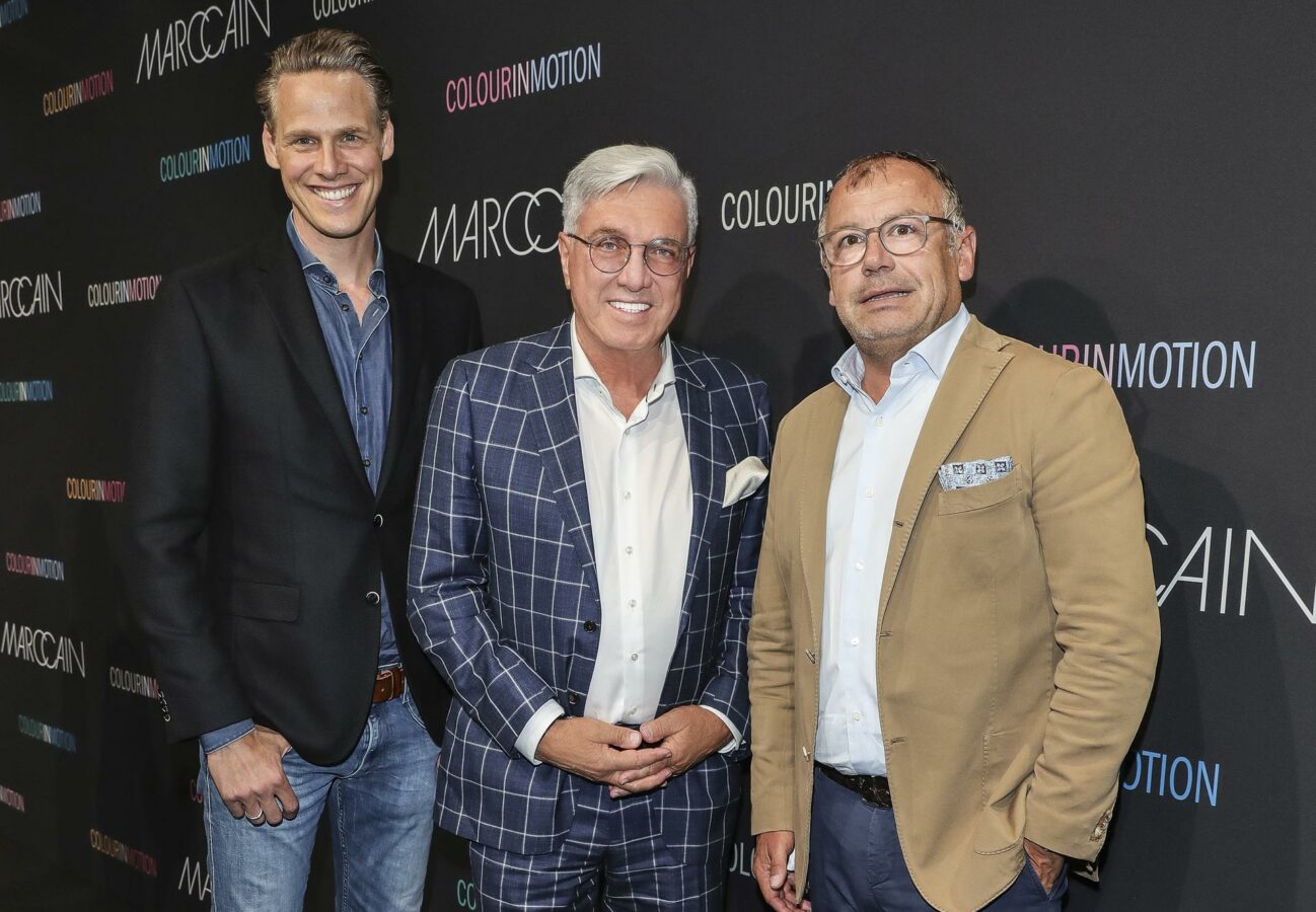 Urs Konstantin Rouette, Helmut Schlotterer, Frank Rheinboldt (Foto: Getty Images for Marc Cain)