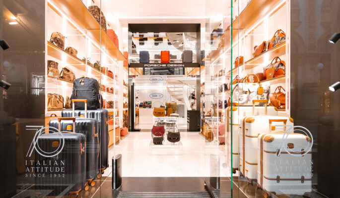 Blick in den neuen Bric's Store in Mailand. (Foto: Bric's)