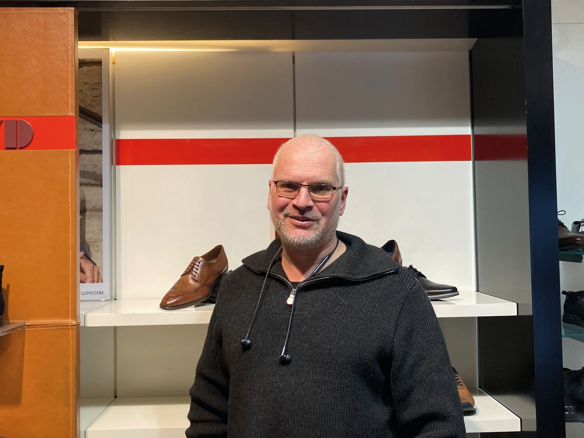 Uwe Meise, Roland Herrenschuhe. (Foto: Redaktion)
