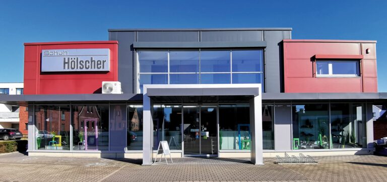 Das Schuhhaus Schuh Hölscher in Emsdetten. (Foto: Redaktion)