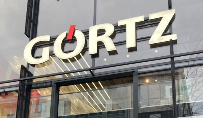 Längst geschlossen: ehemaliges Görtz-Flaggschiff in Düsseldorf (Foto: Redaktion)