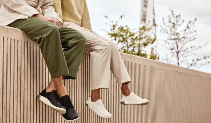 Der KEEN KNX ist ein barfuß-inspirierter Sneaker und besticht durch Leichtigkeit und Minimalismus. (Foto: KEEN)