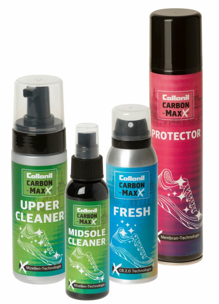 Die Produkte der neuen COLLONIL-Produktgruppe Carbon MaxX. (Foto: COLLONIL)