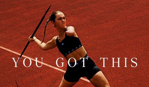 Para-Speerwerferin Lise Petersen ist Teil der Adidas-Kampagne „You got this“. (Foto: Adidas)