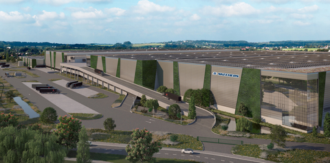 Das Skechers-Logistikzentrum in Belgien (Foto: Skechers)