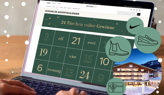 Der Schuhe.de-Adventskalender geht in die siebte Runde. (Foto: ANWR Media)