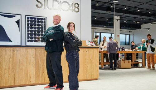 Heiko Desens, VP Creative Direction & Innovation  im neuen Design-Studio von Puma. (Foto: Puma)