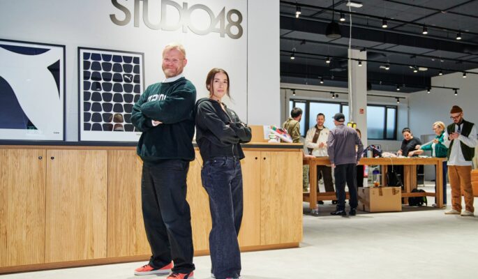 Heiko Desens, VP Creative Direction & Innovation  im neuen Design-Studio von Puma. (Foto: Puma)