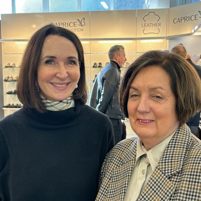 Pia Kolb, Maria Gandara, Schuhhaus Fritz Frank, Bretzenheim (Foto: Redaktion)