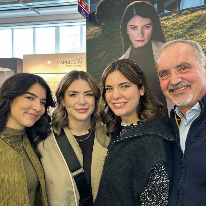 Laura, Annabell, Nathalie und Christian Penciulescu, P+P, Heinsdorfergrund (Foto: Redaktion)
