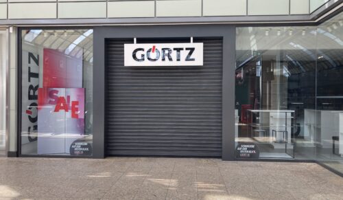 Geschlossen: die Görtz-Filiale im Allee-Center in Magdeburg (Foto: Redaktion)