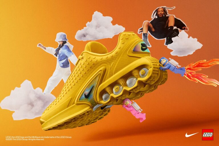 Der erste Lego-gebrandete Nike-Schuh, Nike Air Max Dn x Lego Collection, erscheint am 1. August. (Foto: Nike)