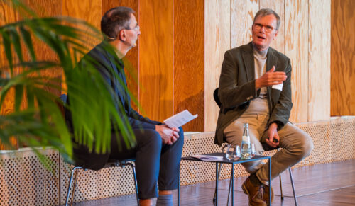 Axel Augustin (BTE) und Helmut Hagner (Frey Handelsgruppe) (Foto: BTE)